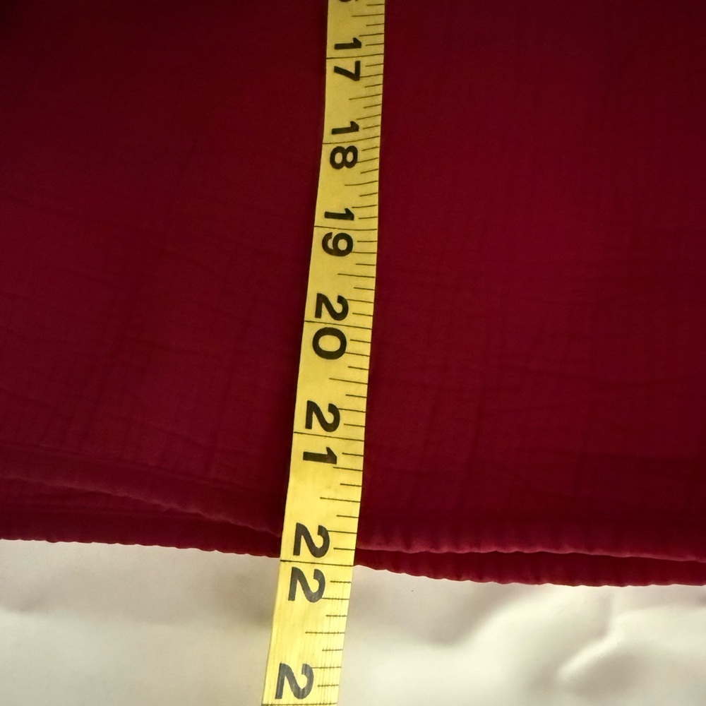Eileen Fisher Pink/Red Textured Open Front Jacket magnet clasp L - Picture 8 of 9